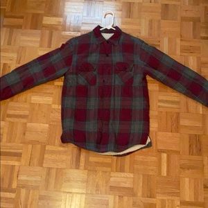 Club Room Fleece Lined Flannel